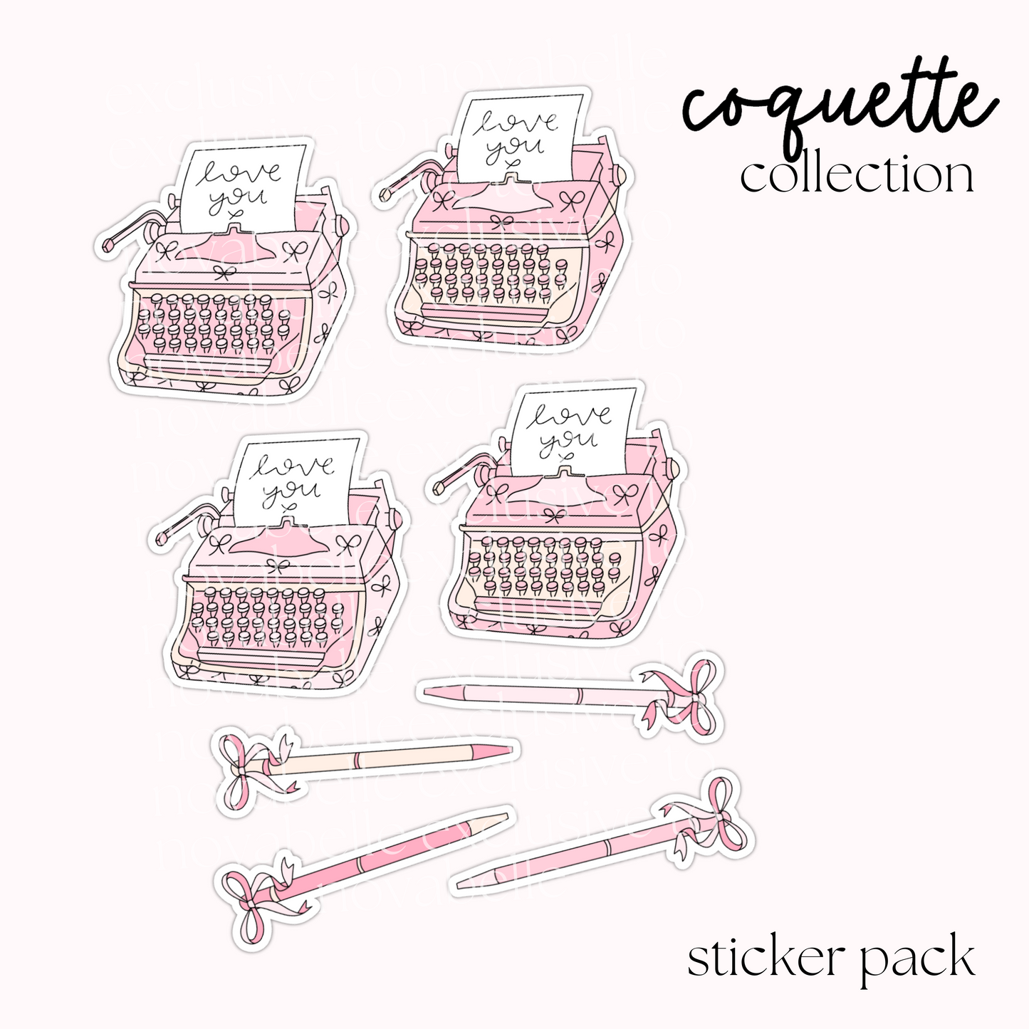 Coquette Sticker Pack (3)