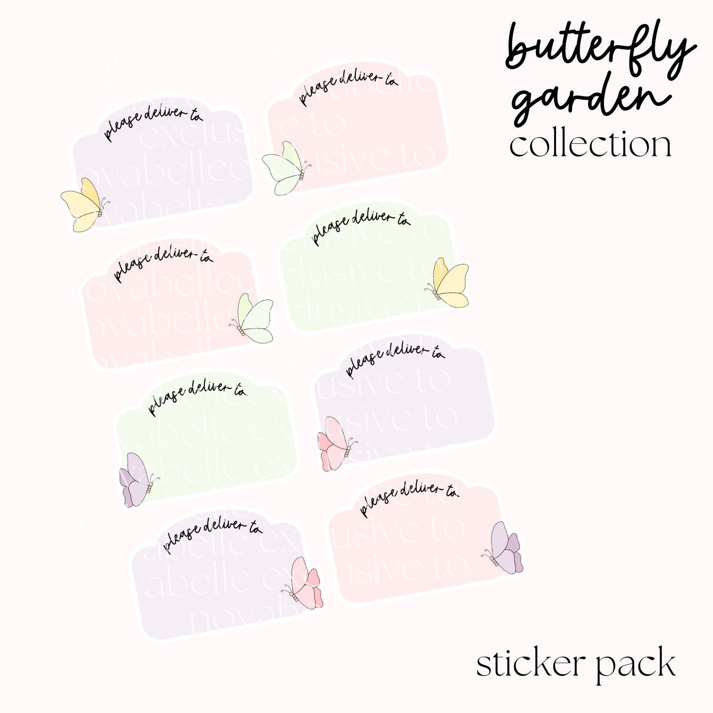 Please Deliver To Sticker Pack