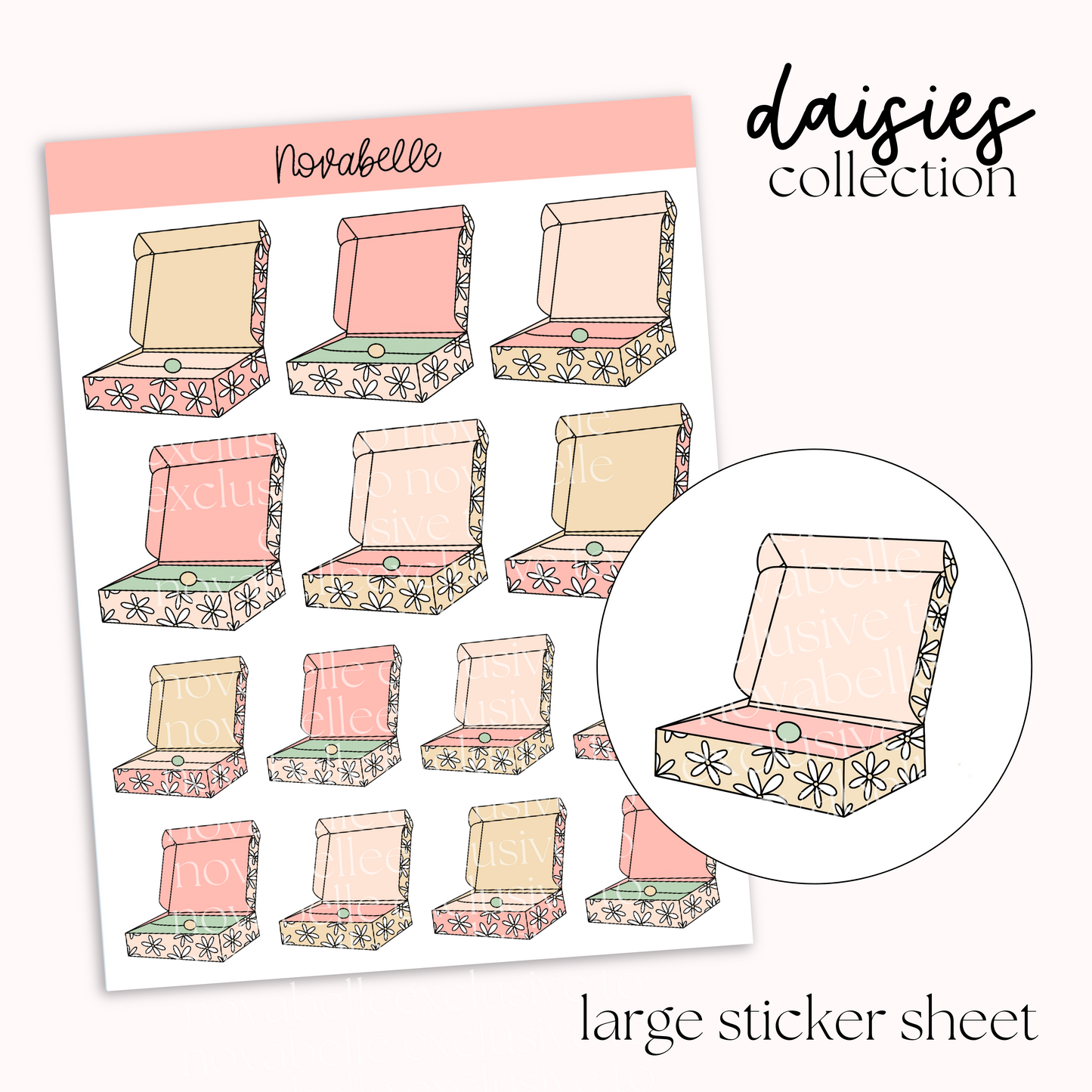 Parcel Sticker Sheet