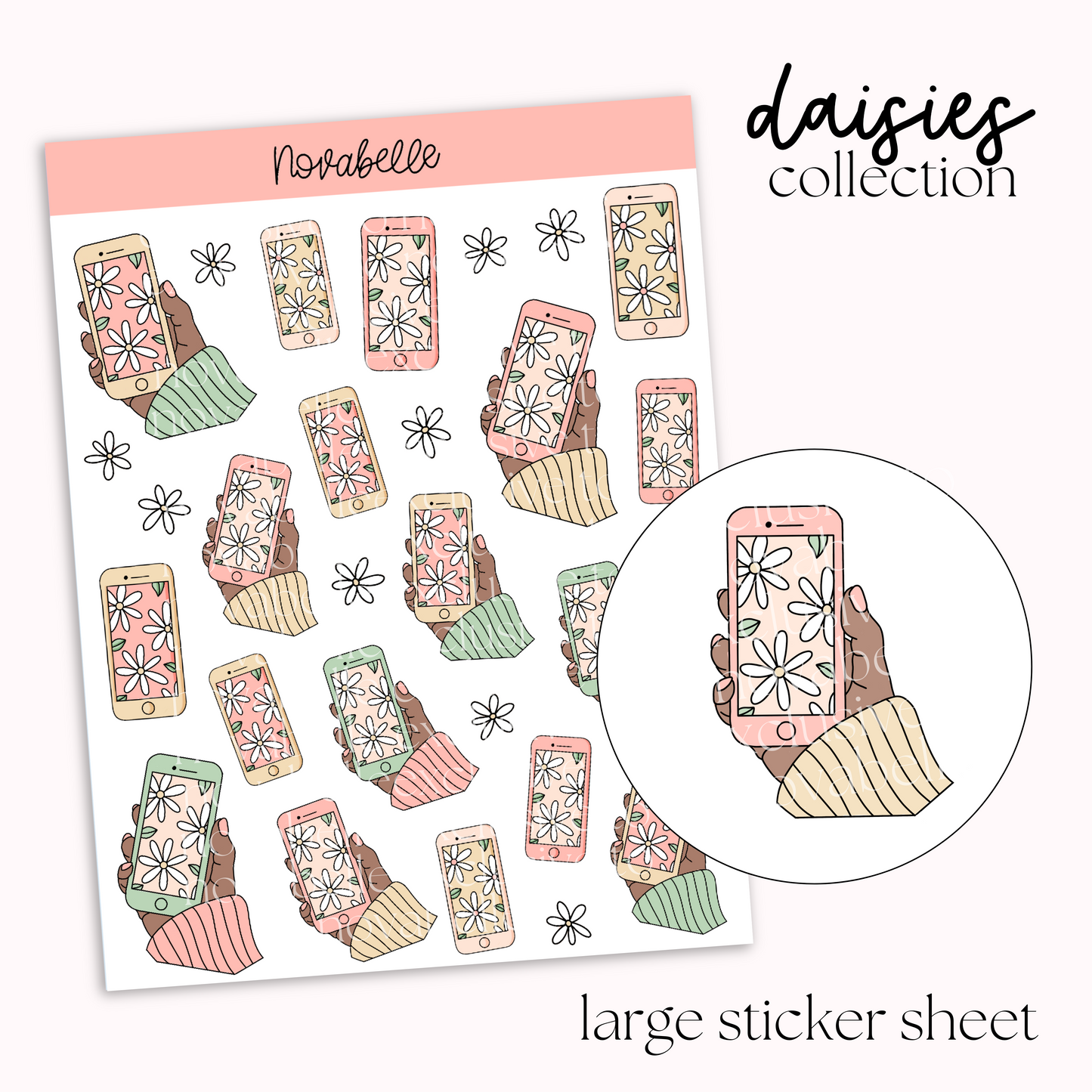 Phones Sticker Sheet