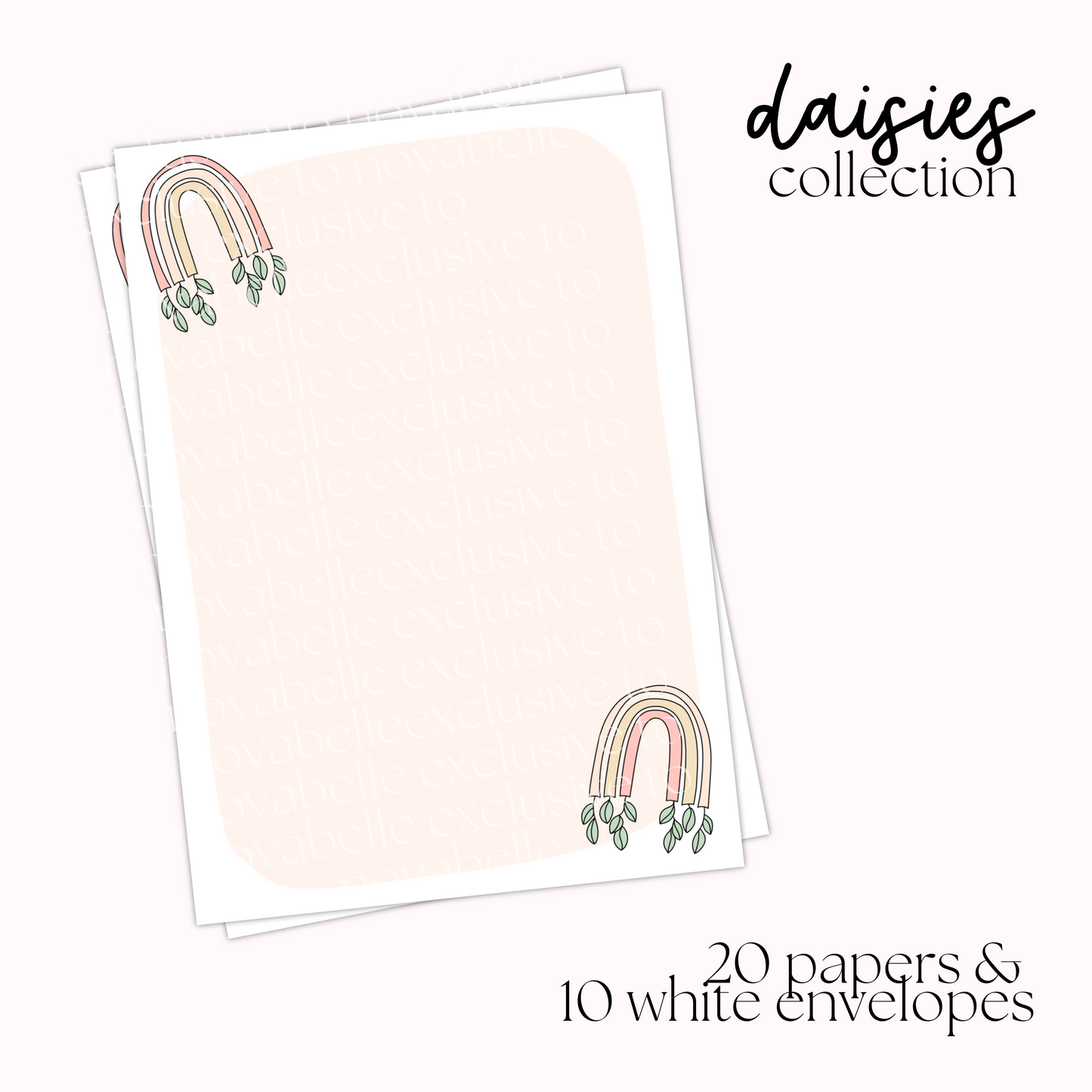 Rainbows Writing Set