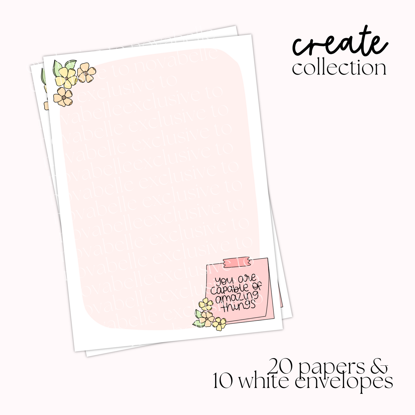 Create Writing Set