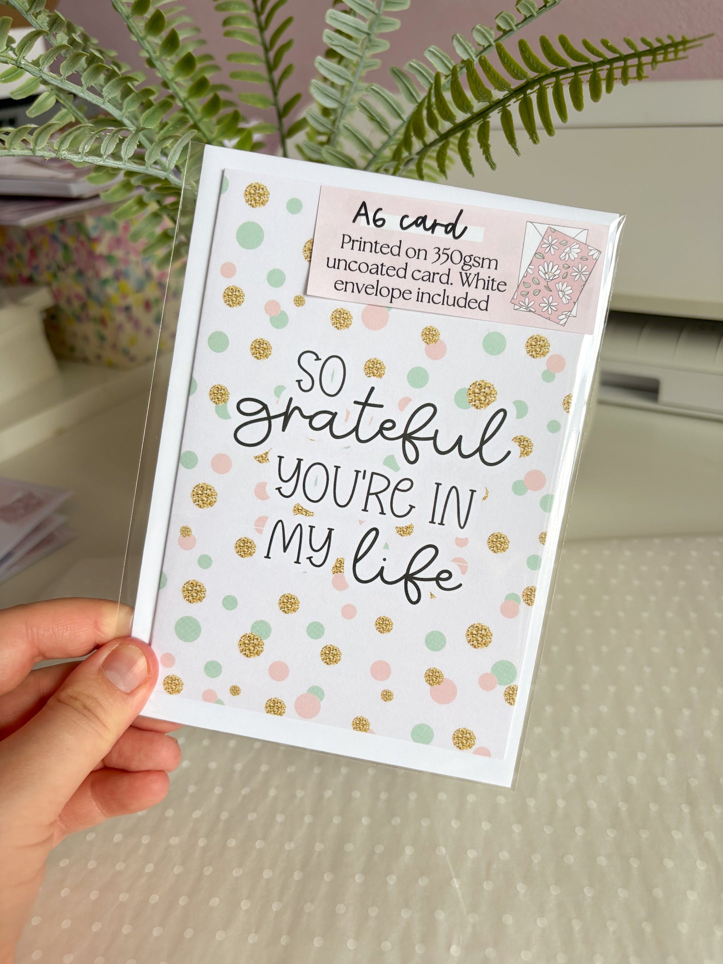 Grateful Heart Card Set (UNCOATED) *misprint - read description*
