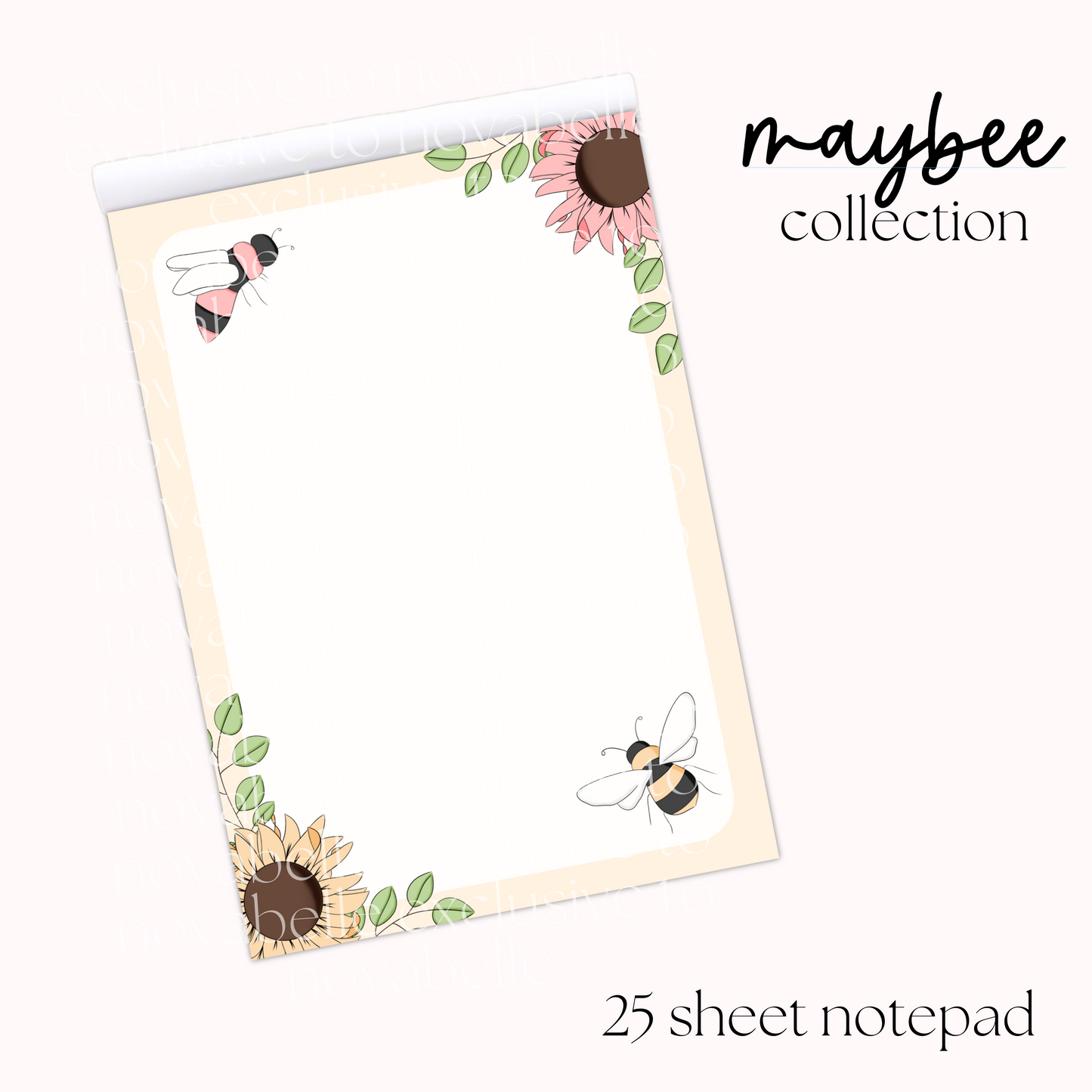 Bees Notepad