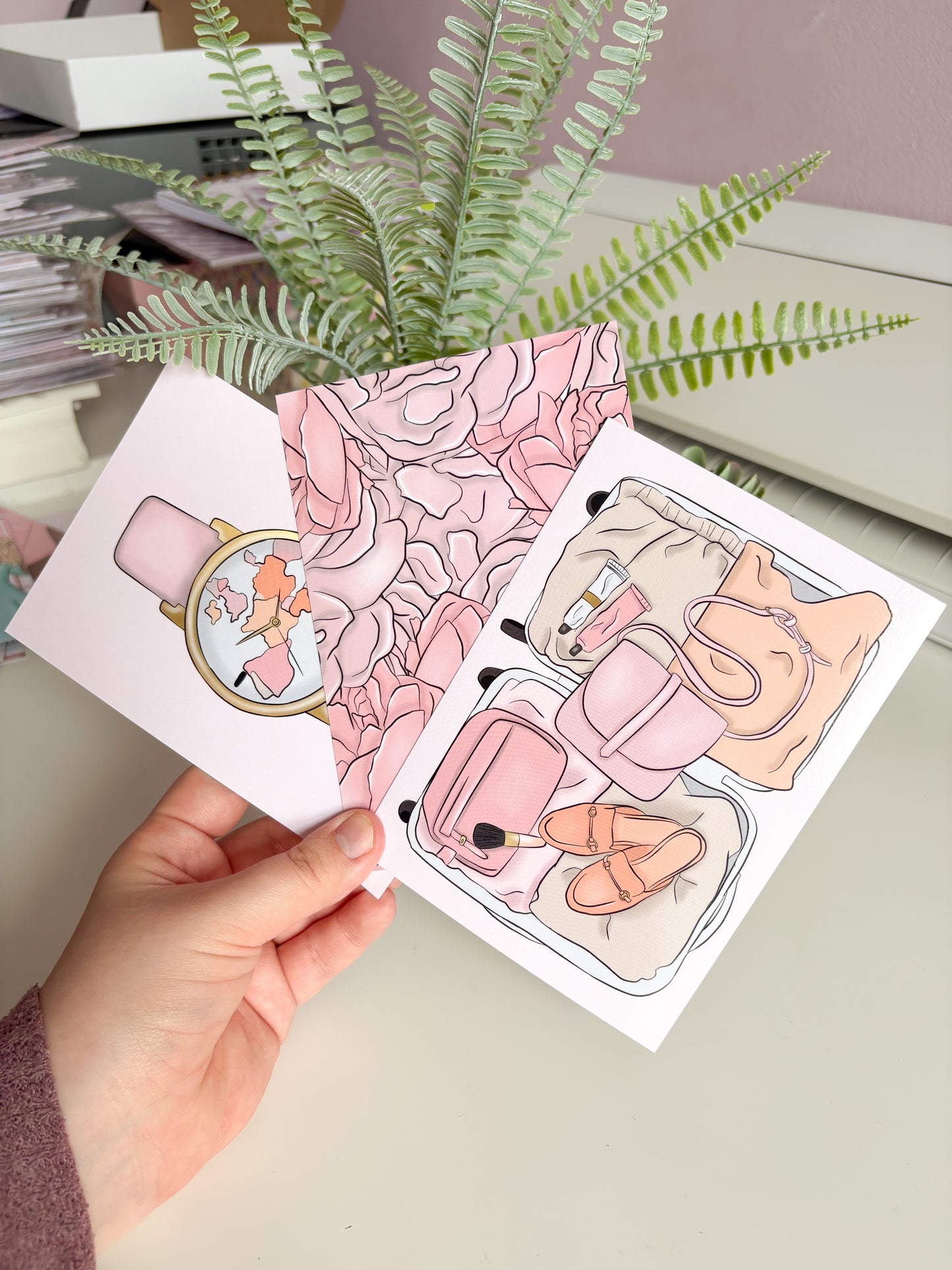 Wanderlust Mini Print Set (Double Sided)