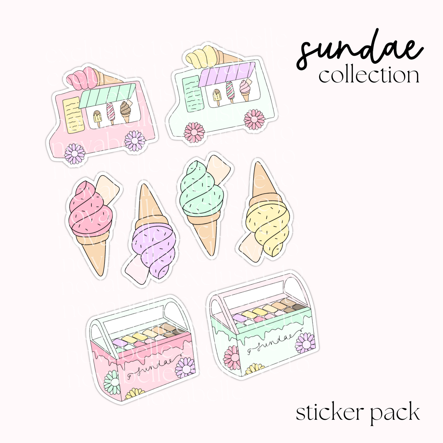 Sundae Sticker Pack (1)