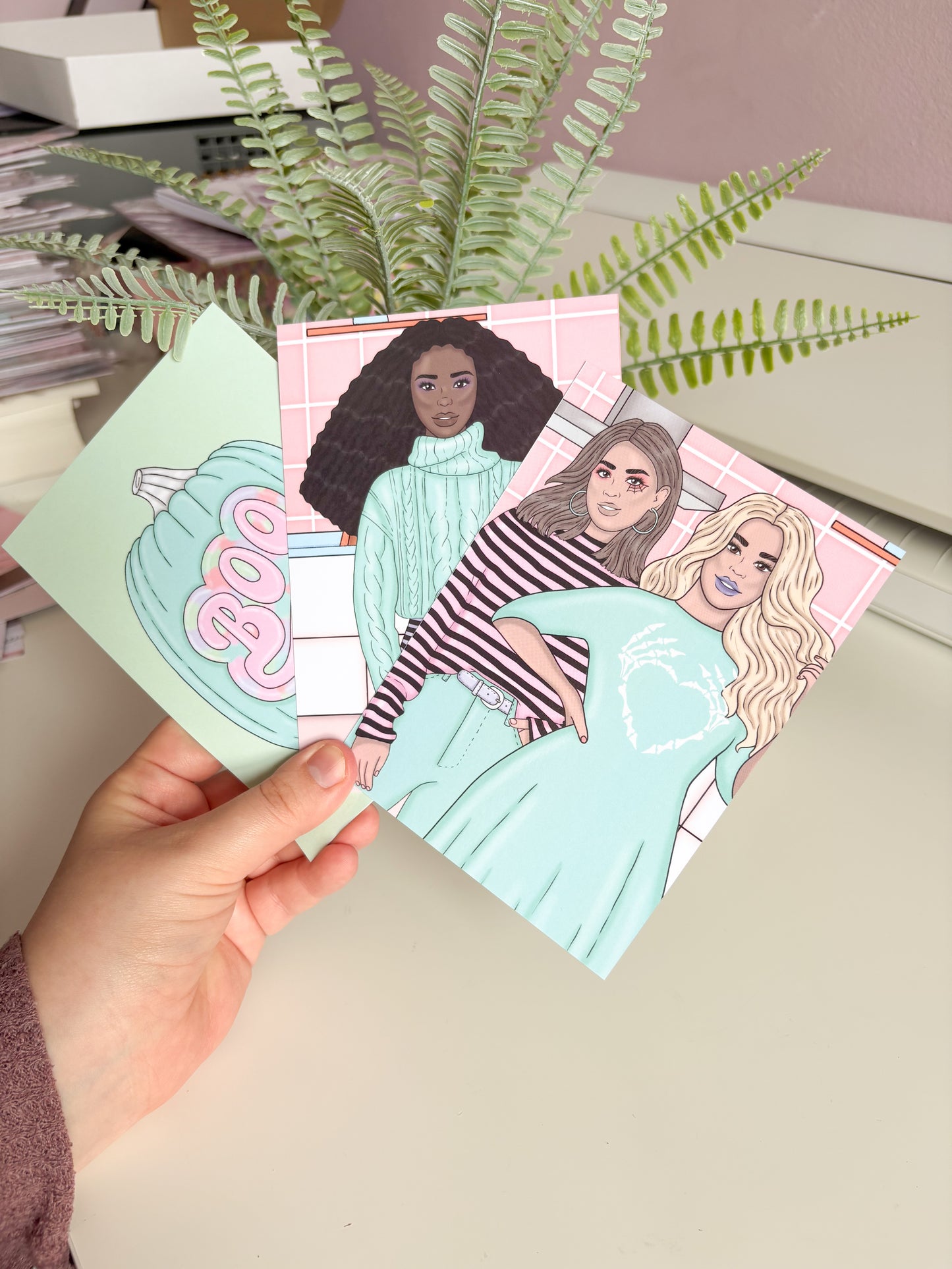 Boo Mini Print Set (Double Sided)