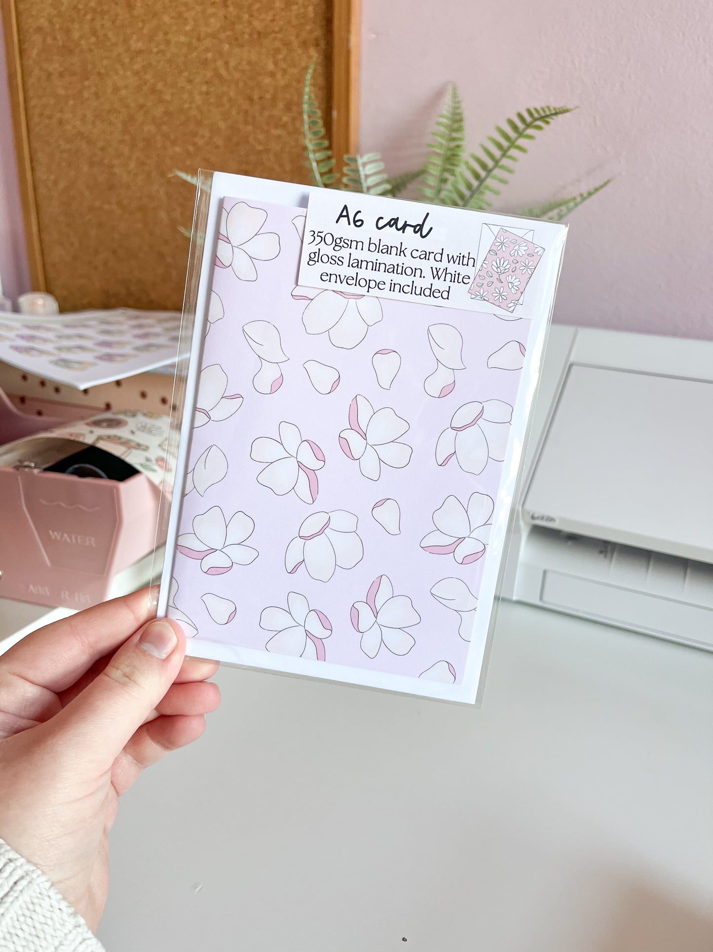 Cherry Blossom Greeting Card