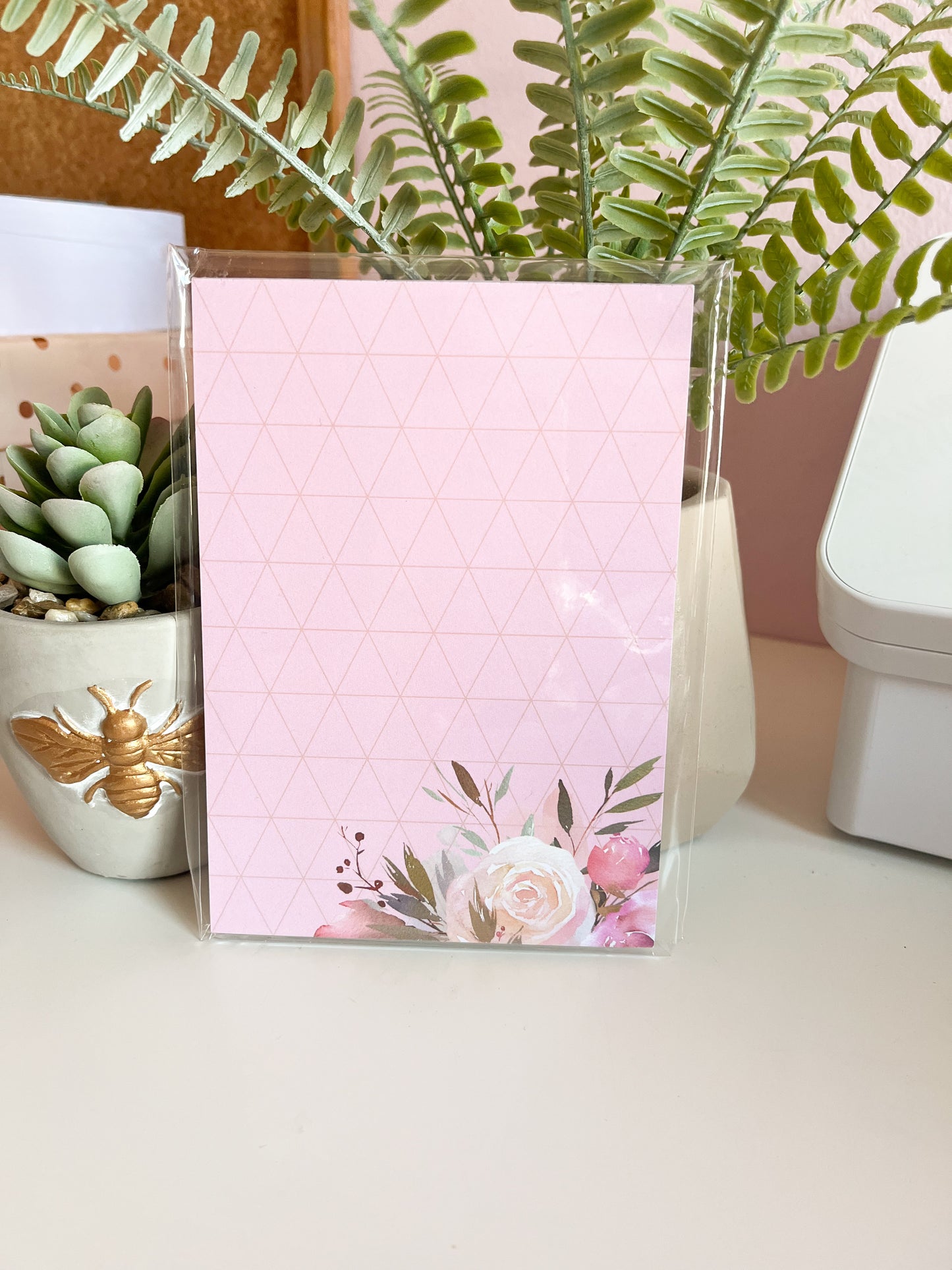 Rose A6 Notepad