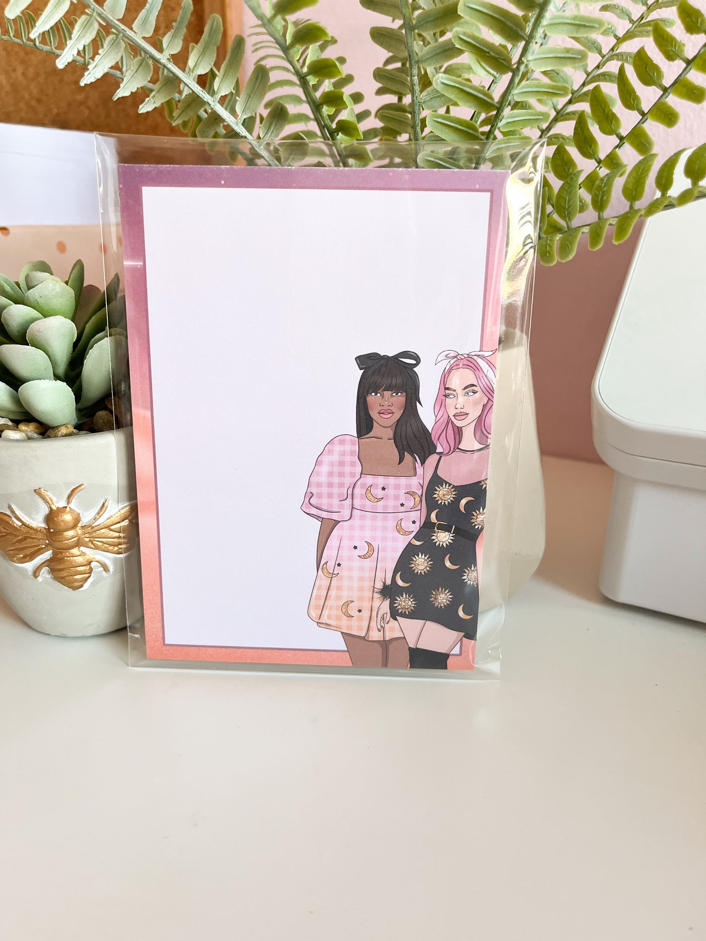 Crystals A6 Notepad