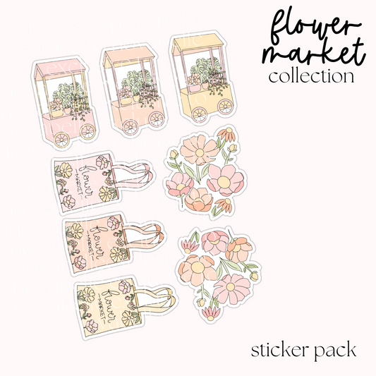 Flower Market Sticker Pack (1)