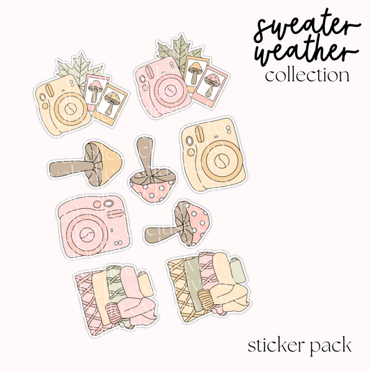 Sweater Weather Sticker Pack (3)