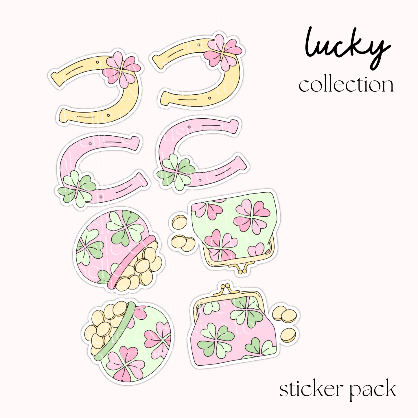 Lucky Sticker Pack (3)