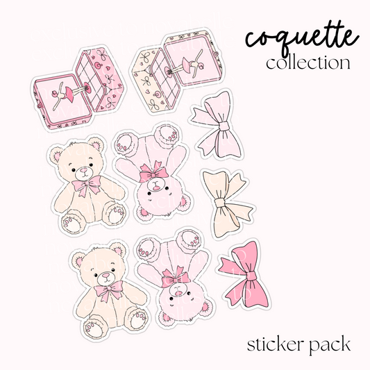 Coquette Sticker Pack (4)