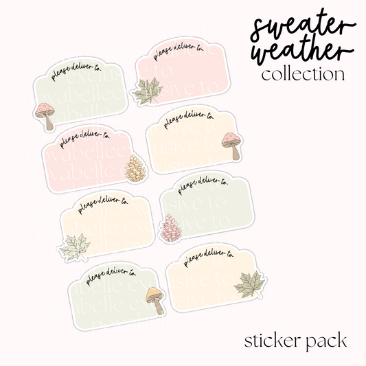 Please Deliver To Sticker Pack