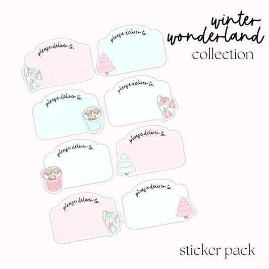 Please Deliver To Sticker Pack