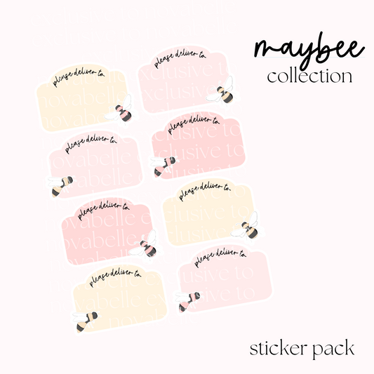 Please Deliver To Sticker Pack