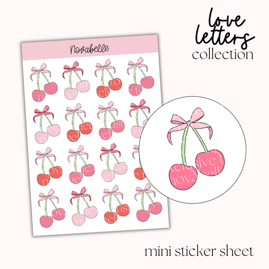 Cherries Sticker Sheet