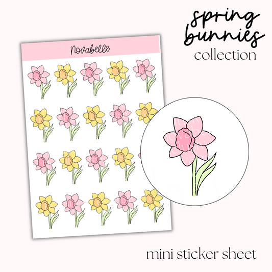 Daffodil Sticker Sheet