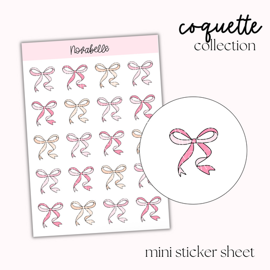 Bows Sticker Sheet