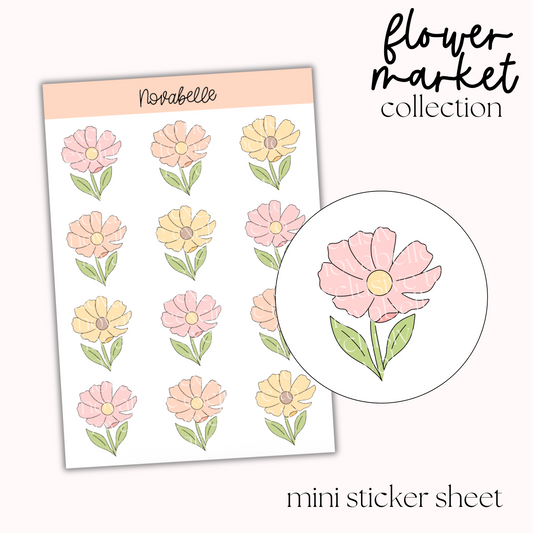 Floral Sticker Sheet