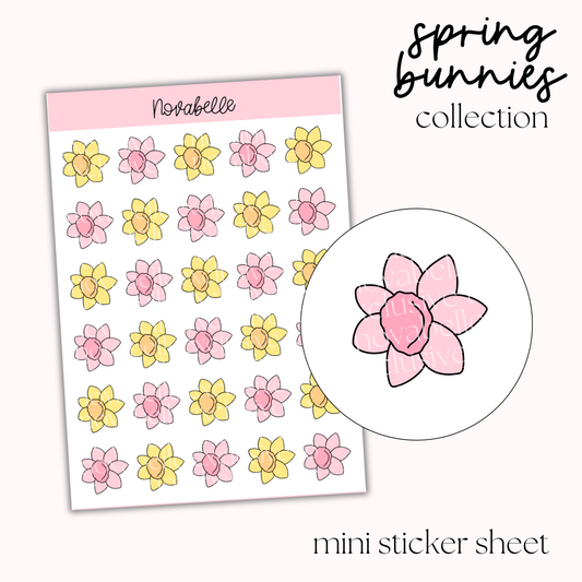 Daffodil Sticker Sheet