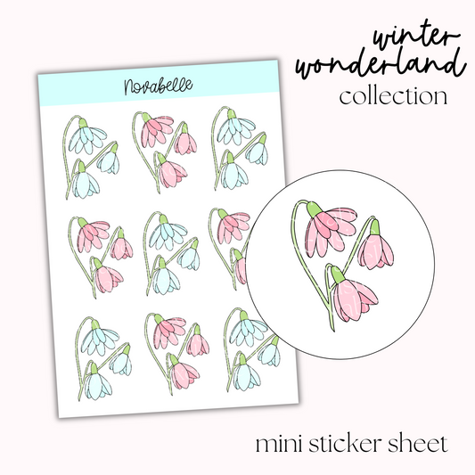 Floral Sticker Sheet