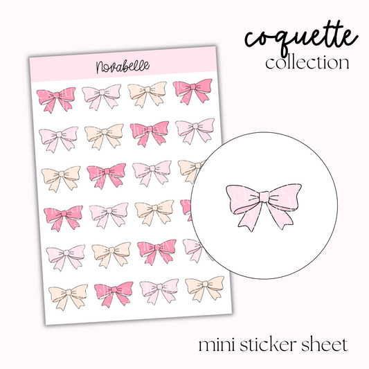 Bows Sticker Sheet