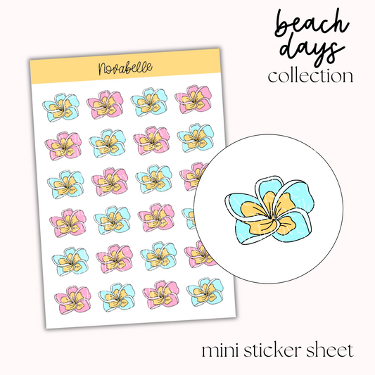 Floral Sticker Sheet