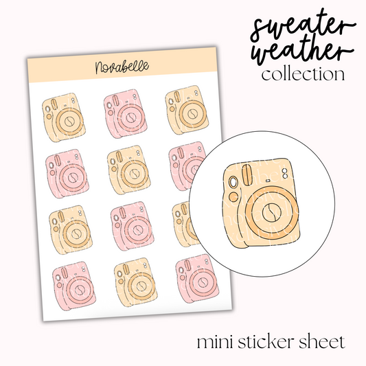 Cameras Sticker Sheet