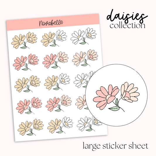 Daisies Sticker Sheet