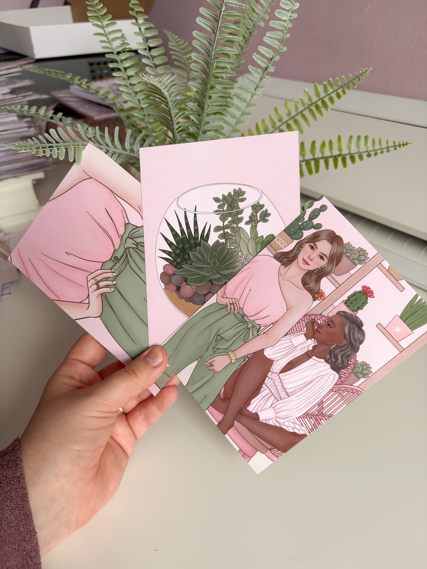 Plant Mum Mini Print Set (Double Sided)