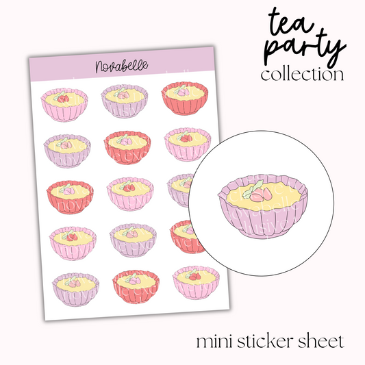 Dessert Sticker Sheet