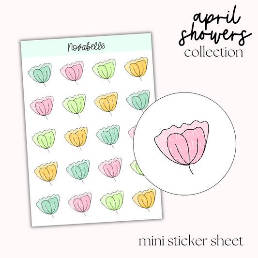 Floral Sticker Sheet