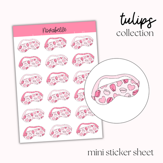 Eye Masks Sticker Sheet