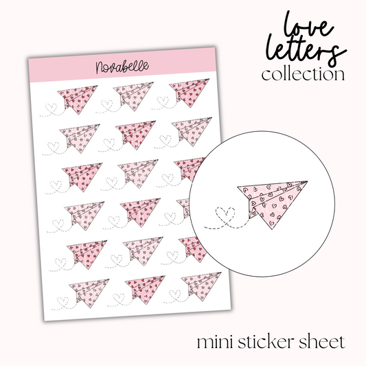 Paper Planes Sticker Sheet