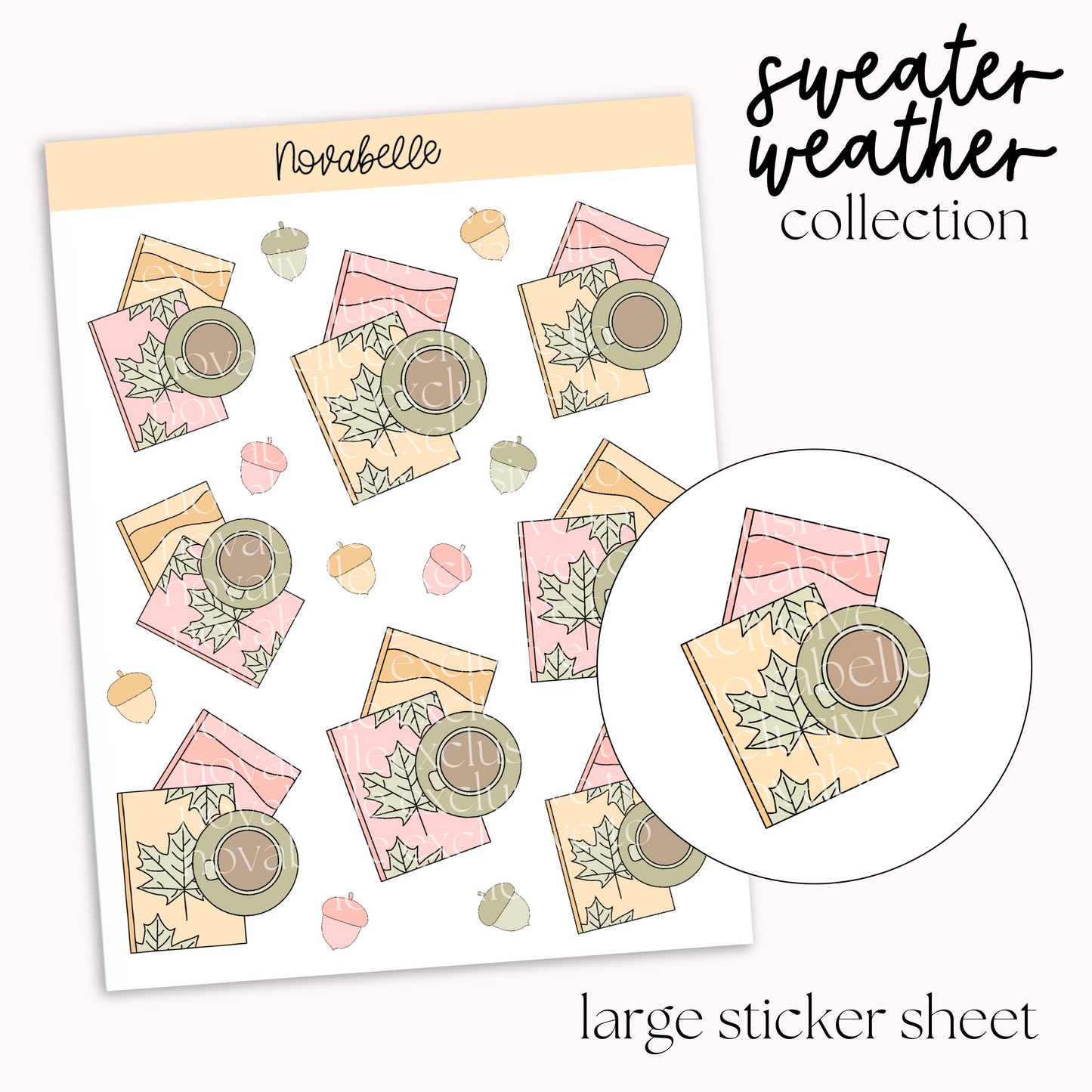 Planner Flatlay Sticker Sheet
