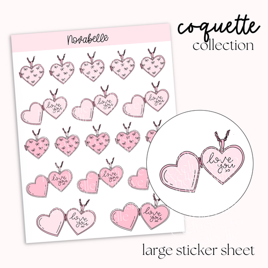 Lockets Sticker Sheet