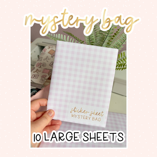 Sticker Sheet Mystery Bag