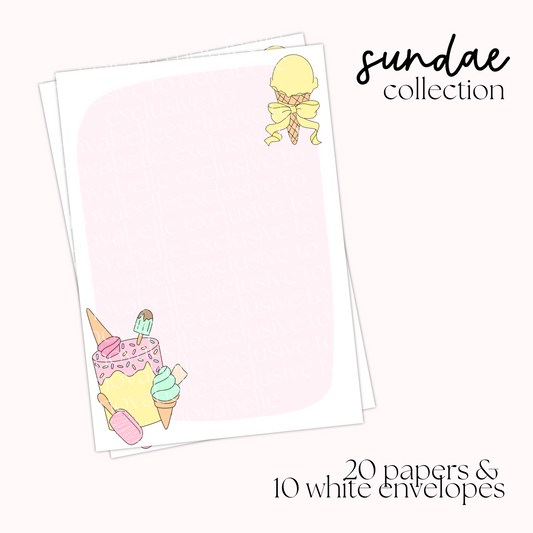 Sundae Writing Set