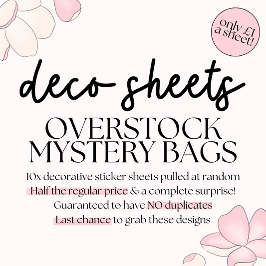 Deco Sheets Overstock Mystery Bag