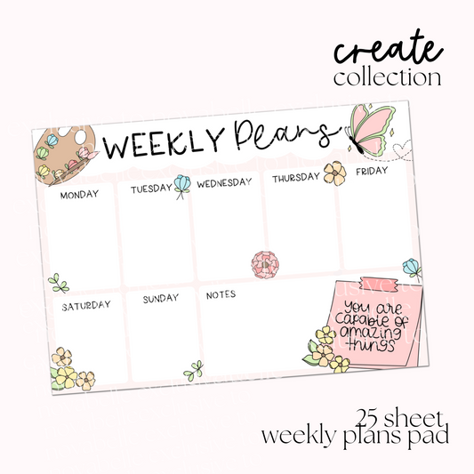 Create Weekly Planner