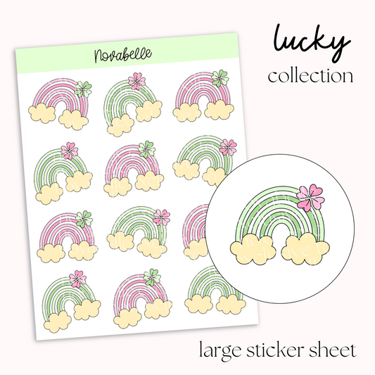 Rainbows Sticker Sheet