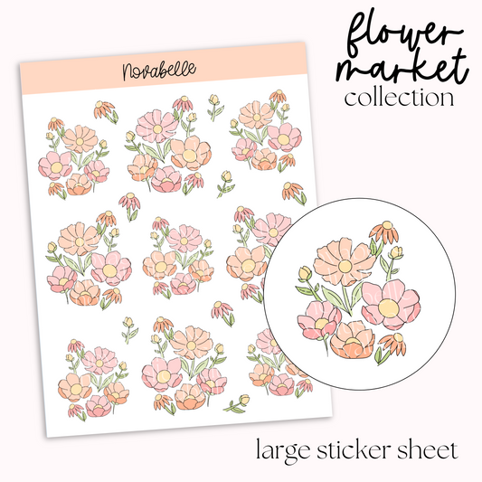 Floral Sticker Sheet