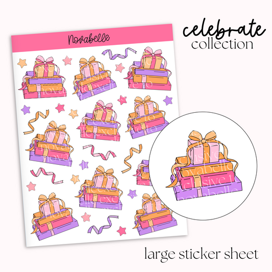 Gift Stack Sticker Sheet