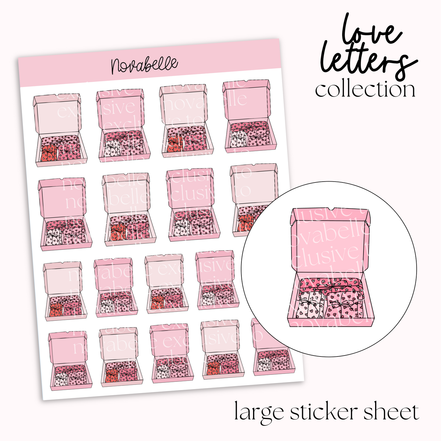 Packages Sticker Sheet