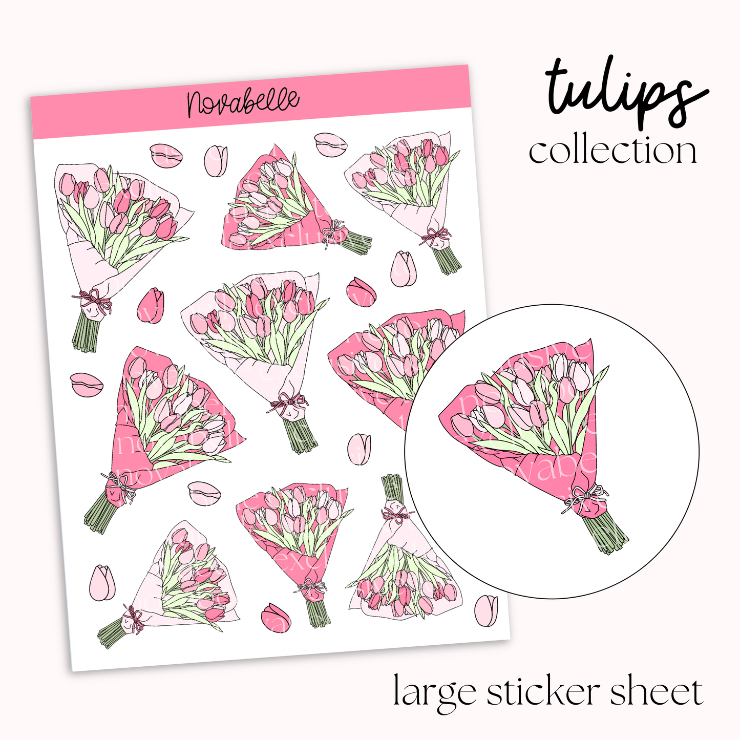 Bouquet Sticker Sheet