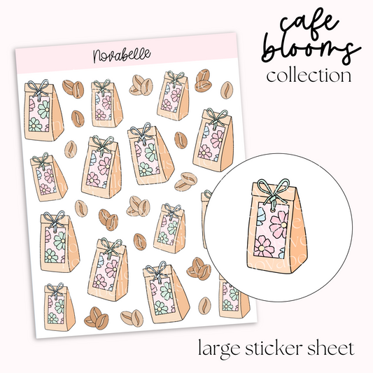 Takeout Bags Sticker Sheet