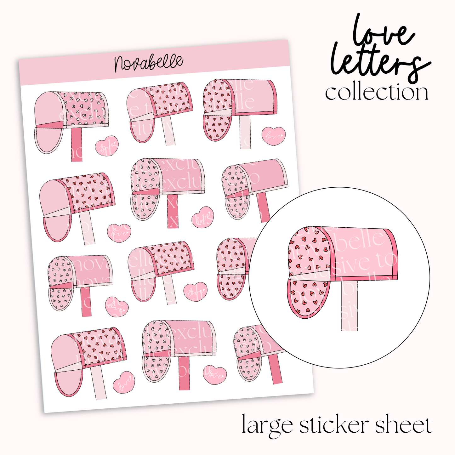 Mailbox Sticker Sheet