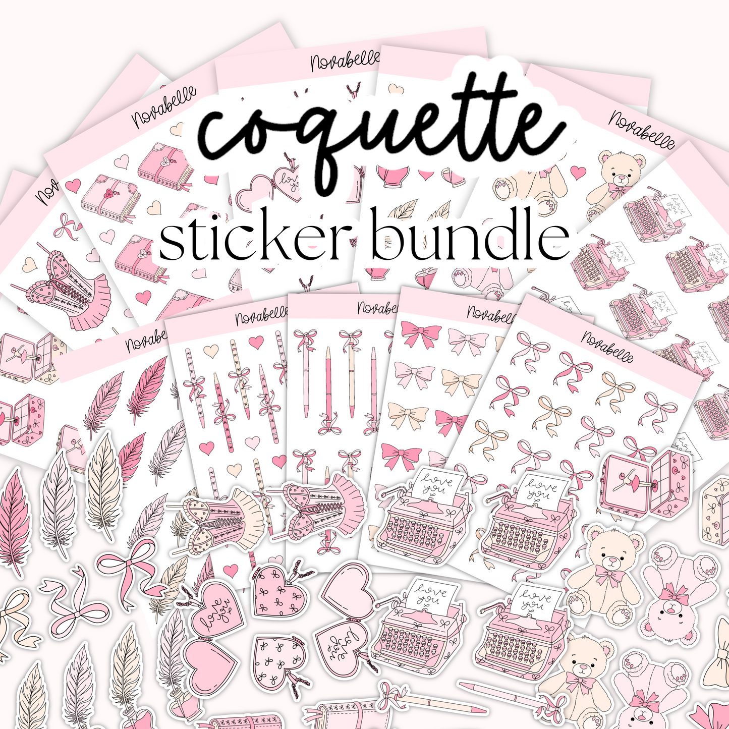 Coquette Sticker Set